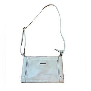 Roots 73 Light Beige/Taupe Crossbody Bag Adjustable Strap, Multiple Pockets